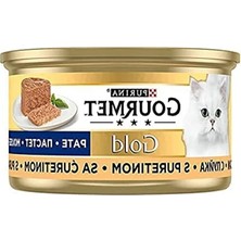 Erdo Ticaret Gold Kıyılmış Hindili Yaş Kedi Maması, Yetişkin, 85 G