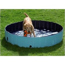 Erdo Ticaret 160X30 cm Boyutunda Köpek Yüzme Havuzu, Pratik ve Eğlenceli Kullanım