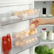 Erdo Ticaret 10 Adet Yumurta Saklama Kutusu, Şeffaf, Bpa Içermeyen