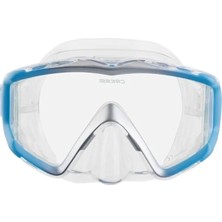 Erdo Ticaret Dalış Maskesi - Cressi Liberty Triside, Clear/blue/silver
