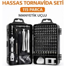 EkoAlışverişDünyam 115 Parça Manyetik Uçlu Hassas Tornavida Seti