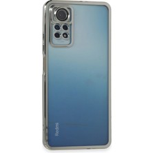 Semeglbl Newface Xiaomi Redmi Note 11 Pro Kılıf Razer Lensli Silikon - Gümüş