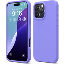 Semeglbl Newface  Iphone 16 Pro Max Kılıf Nano Içi Kadife Silikon - Lila