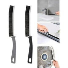 Erdo Ticaret 2'li Dar Alan Temizleme Fırçası Seti, Mutfak ve Banyo Için