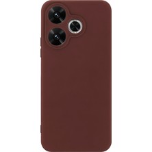 Semeglbl Newface Xiaomi Redmi 13 4g Kılıf First Silikon - Bordo