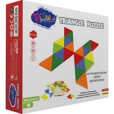 Playwood Ahşap Üçgen Puzzle