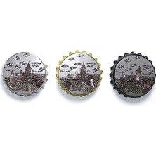 EkoAlışverişDünyam Istanbul Temalı Magnet Model 11