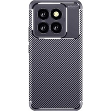 Senson Xiaomi Mi 14T Pro Kılıf Auto Focus Karbon Kapak - Lacivert
