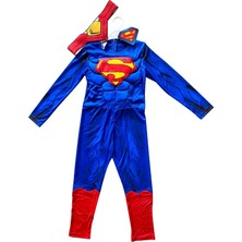 Superman Kaslı Kostüm 4-6