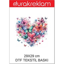 Durak Reklam Ütü ile Yapıştırılabilinen Tekstil Dtf Baskı