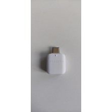 Samsung Typc-E To USB (Otg) Dönüştürücü Beyaz GH96-12489A