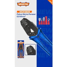 Wadfow Izoleli Pabuç Sıkma Pensesi 0.5-6 Mm2