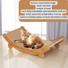 Empressco Doğal Sisal Kedi Tırmalama Yatağı, Kolay Montaj ve Rahat Konfor