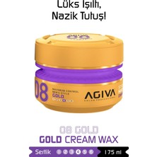 Agiva Gold Orta Tutuş ve Parlak Görünüm Sağlayan Wax - 175ML