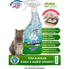 Empressco Resteril Kedi Kumu ve Koku Giderici Sprey 750ML, Temizlik ve Tazelik