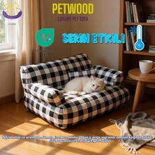 Empressco Serin Etkili Yıkanabilir Ultra Yumuşak Lüks Kedi ve Köpek Yatağı