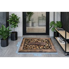 Hfs Home Dekorasyon Banyo Paspas Takımı 2'li Pamuk Dokuma Kaymaz Taban Klozet Takımı