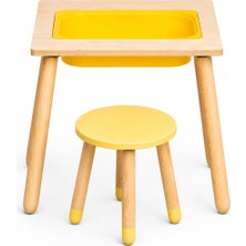Wood&joy Duyusal Etkinlik Merkezi ve 1 Tabure Seti