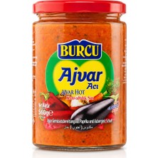Burcu Ajvar Acı Kahvaltılık Sos 560 gr