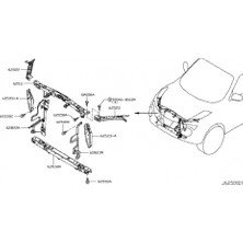 TŞT Nissan Juke Ön Panel Yan Sacı Sağ 2010-20 (Oem No:  62522-1KA0A)