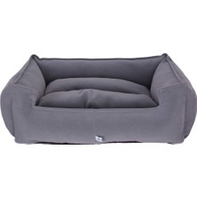 Empressco Yumuşak Gri Plus Kedi Köpek Yatak 45X60 Çift Taraflı Kumaş