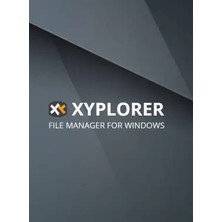 Xyplorer Mini Site Professional (Windows Dosya Yöneticisi) - 3 Pc Süresiz Dijital Kod