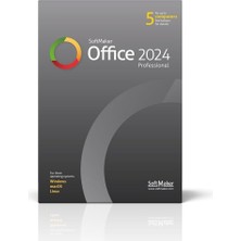 Softmaker Office Professional 2024 (Windows/mac) - 5 Cihaz Süresiz Dijital Kod Truly  (Office Alternatif)