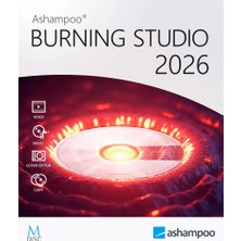 Ashampoo Burning Studio 2026 (Windows) - 1 Pc Süresiz Dijital Kod