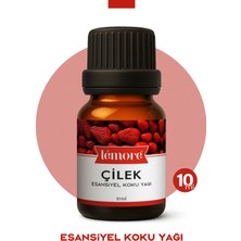 Lemore Çilek Koku Yağı Buhurdanlık Yağı Difüzör Esansı Küre 10ML