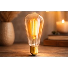 Cata CT-4313 6W Dimlenebilir Rustik LED Ampül