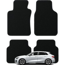 K2Carpet Audi A3 4. Nesil (2019 Sonrası) Tam Uyumlu Lüx Oto Halı Paspas Audi A3 Paspas
