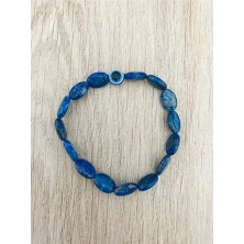 MK Tasarım Gerçek Lapis Lazuli Taşı Bileklik MK.300.6