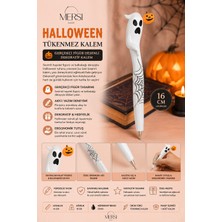 Mersi Shop Halloween Tükenmez Kalem | Gerçekçi Figür Desenli Dekoratif Kalem 16CM