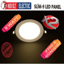 Orjinal Horoz 2 Adet 9W Günışığı LED Spot