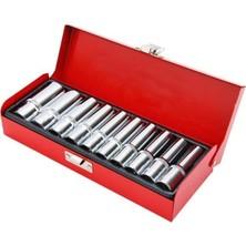 Bay-Tec 3/8'' Uzun Lokma Takımı 10 Parça MK2710 Baytek