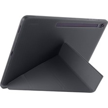 Hobibahçem iPad Pro 13 (2024) Kılıf Kalemlikli Hugo Tablet Kılıfı - Siyah