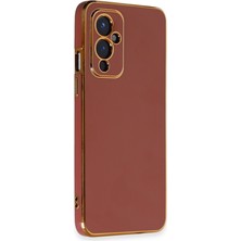 Hobibahçem One Plus 9 Kılıf Volet Silikon - Kırmızı