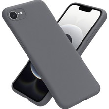Hobibahçem iPhone 16E Kılıf First Silikon - Gri