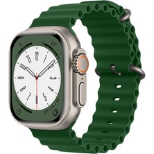 Hobibahçem Watch 38MM Ocean Kordon - Koyu Yeşil