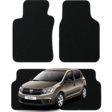 Dacia Sandero 2. Nesil (2012-2020) Özel Kesim Tam Uyumlu Lüx Oto Halı Paspas Dacia Sandero Paspas