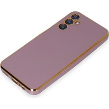 Hobibahçem Galaxy M14 5g Kılıf Volet Silikon - Mor