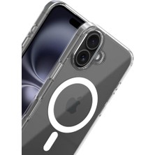 Hobibahçem iPhone 17 Combo Sert Şeffaf Magsafe Kapak - Şeffaf