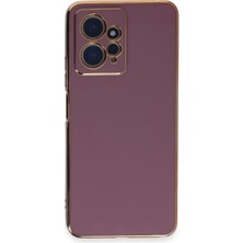 Hobibahçem Redmi Note 12 4g Kılıf Volet Silikon - Mor