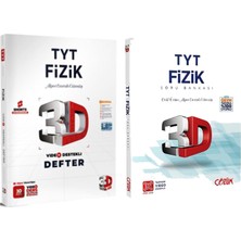 Akm Kitap 3D Tyt Fizik Defter ve Soru Bankası Seti 2 Kitap