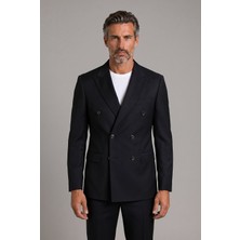 Bisse Siyah Yün Mono Yaka Çi̇ft Yirtmaç Takım PTK25K25202_D99