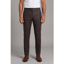 Bisse Vizon Regular Fit Modern Yün Klasik Flanel Pantolon PPNK23K23201_D08