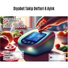 Hsc Bilişim Diyabet Ölçüm Takip Çizelgesi Defteri Özel Tasarım 6 Aylık A6 Boyut Yüksek Motiveli