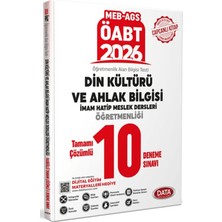 Data Yayınları Öabt Meb-Ags Din Kültürü ve Ahlak Bilgisi Imam Hatip Meslek Dersleri Öğretmenliği Tamamı Çözümlü 10 Deneme Sınavı