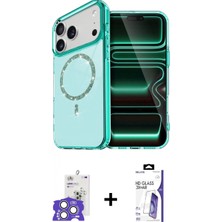 Marsilyan™- iPhone 17 Pro Max Kılıf Kıvılcım Form Prime - Siyah Bilvis 3x Ar Hd Cam Ekran Koruyucu + Bilvis Titan Kamera Lens - Gs