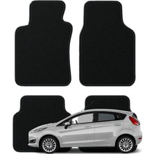 Ford Fiesta 6. Nesil (2008-2019) Özel Kesim Tam Uyumlu Lüx Oto Halı Paspas Ford Fiesta Paspas